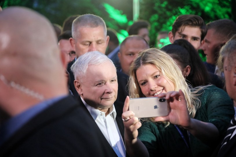 Prezes PiS Jarosław Kaczyński /Wojciech Olkuśnik /PAP