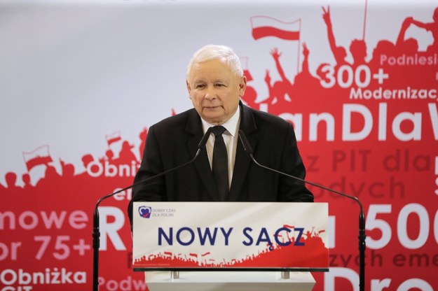 Prezes PiS Jarosław Kaczyński / 	Grzegorz Momot    /PAP