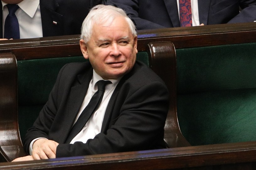 Prezes PiS Jarosław Kaczyński /Andrzej Hulimka  /Agencja FORUM