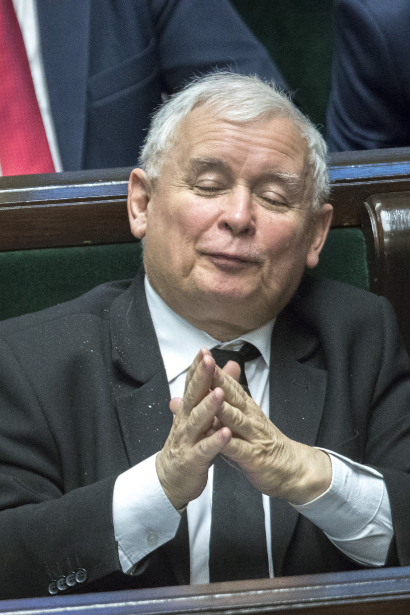 Prezes PiS: Jarosław Kaczyński /Jankowski /Reporter