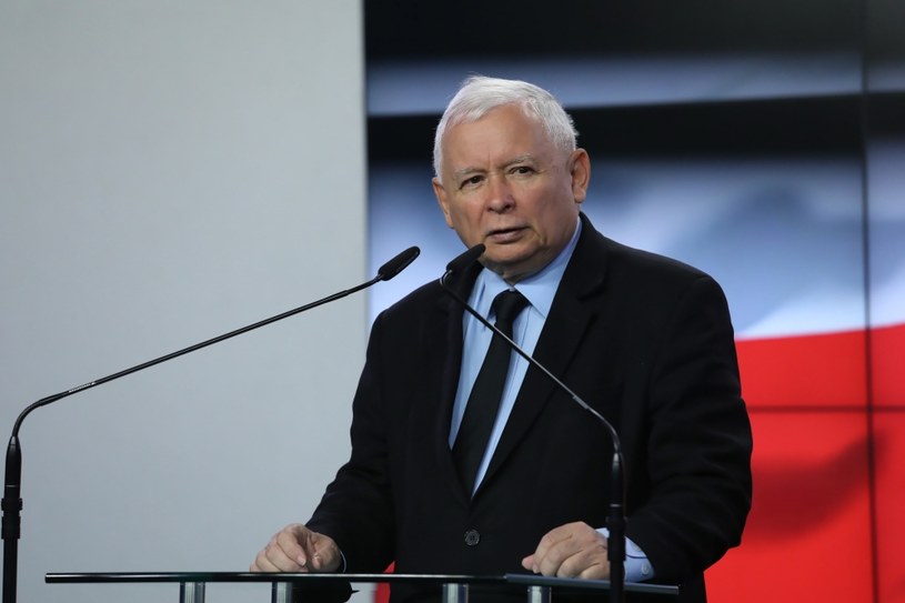 Prezes PiS Jarosław Kaczyński / 	Tomasz Gzell    /PAP