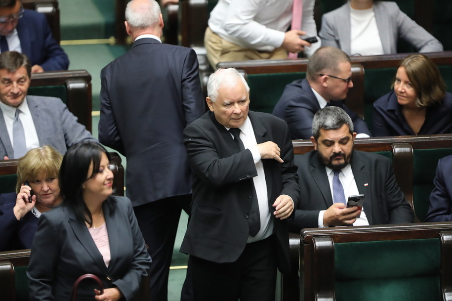Prezes PiS Jarosław Kaczyński /	Wojciech Olkuśnik /PAP