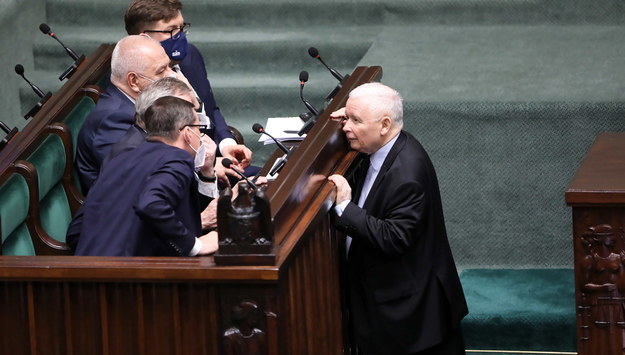 Prezes PiS Jarosław Kaczyński /Wojciech Olkuśnik /PAP