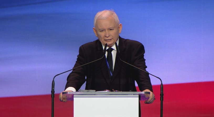 Prezes PiS Jarosław Kaczyński /Polsat News /Polsat News