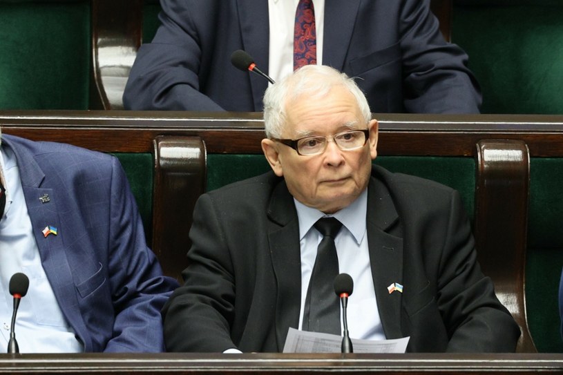 Prezes PiS jarosław Kaczyński /Jacek Domiński /Reporter