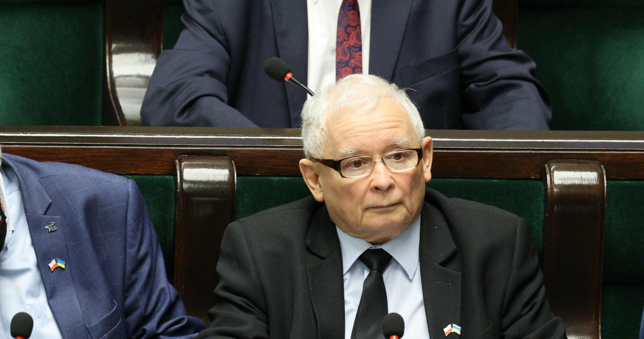 Prezes PiS jarosław Kaczyński /Jacek Domiński /Reporter