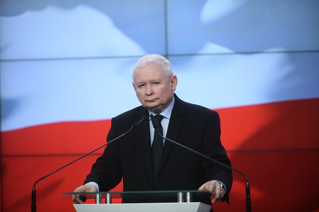 Prezes PiS Jarosław Kaczyński / 	Marcin Obara  /PAP