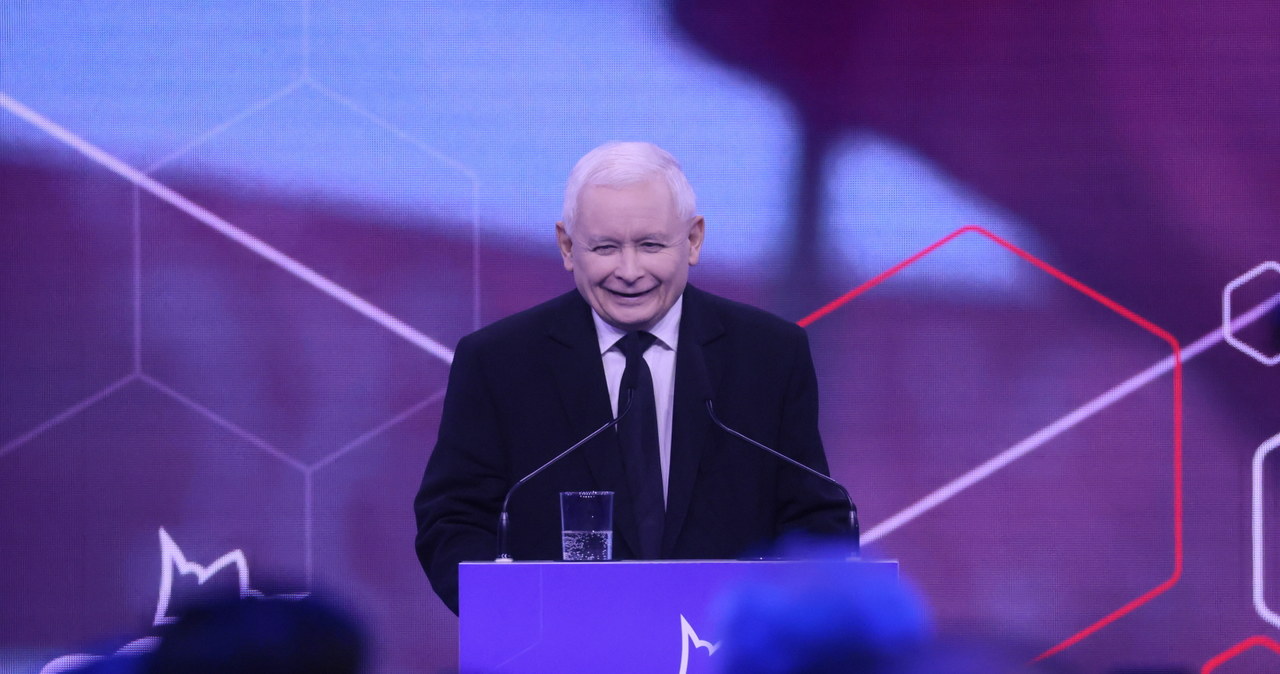 Prezes PiS Jarosław Kaczyński / 	Leszek Szymański    /PAP