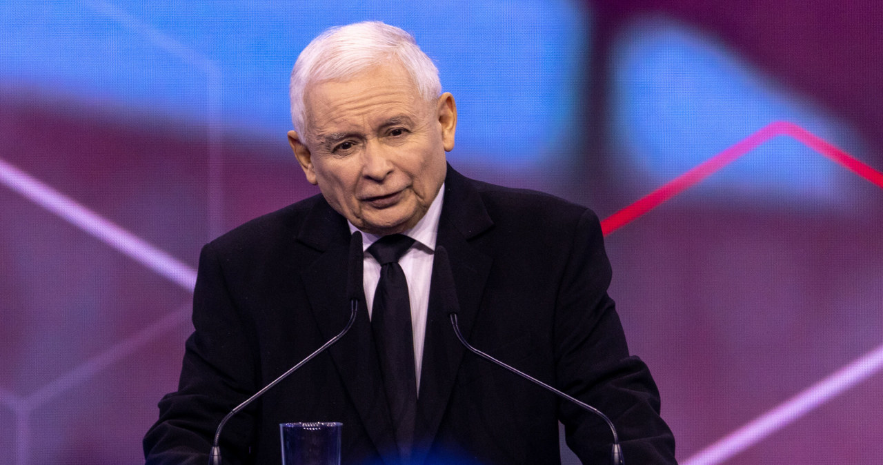 Prezes PiS Jarosław Kaczyński /Andrzej Iwańczuk /Reporter