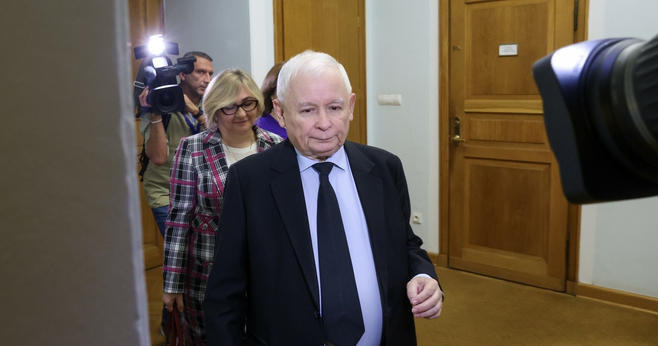 Prezes PiS Jarosław Kaczyński /Jacek Domiński /Reporter