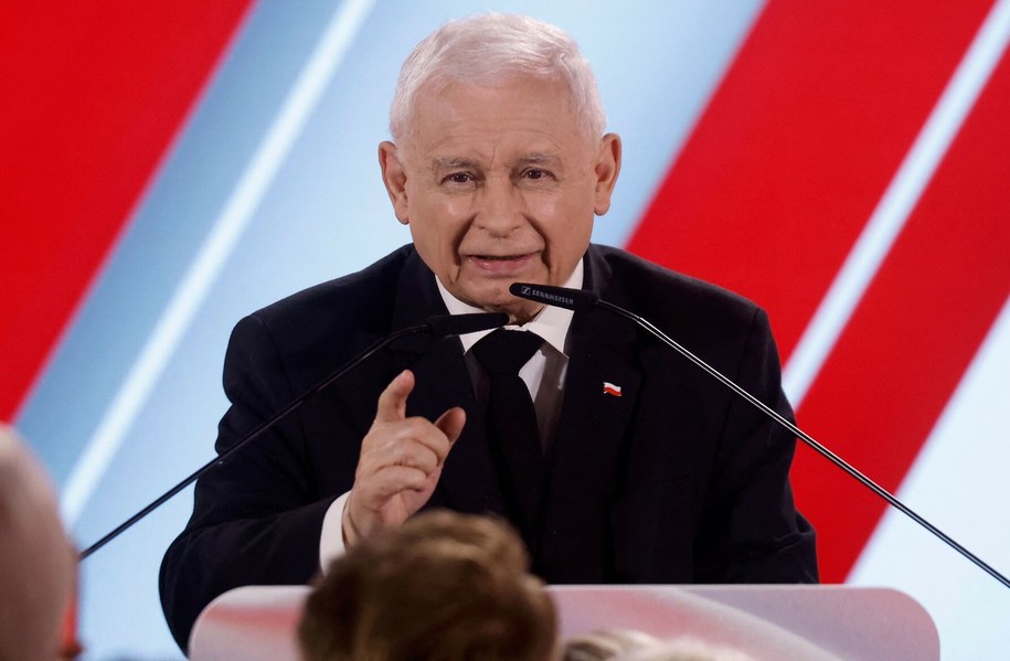 Prezes PiS Jarosław Kaczyński /Wojtek Radwański /AFP/EAST NEWS