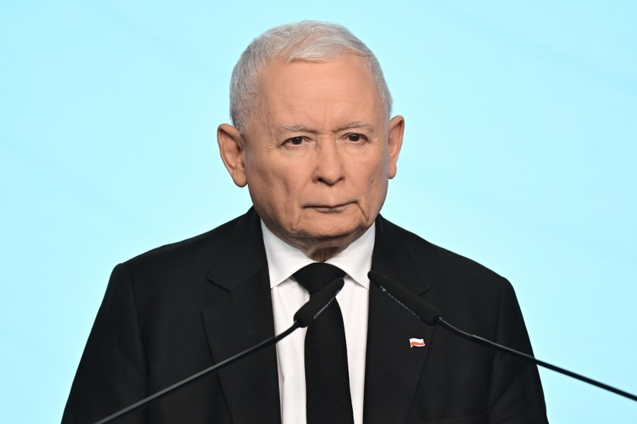 Prezes PiS Jarosław Kaczyński /Radek Pietruszka /PAP