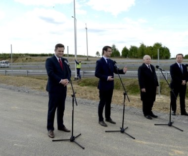 Prezes PiS o budowie dróg. "Nieudolność rządu Tuska"