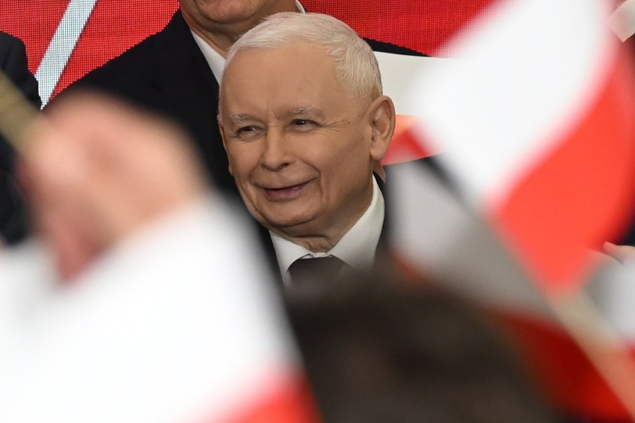 Prezes PiS w ironicznym tonie wypowiedział się na temat wpadki Przemysława Witka /Adam Warżawa /PAP