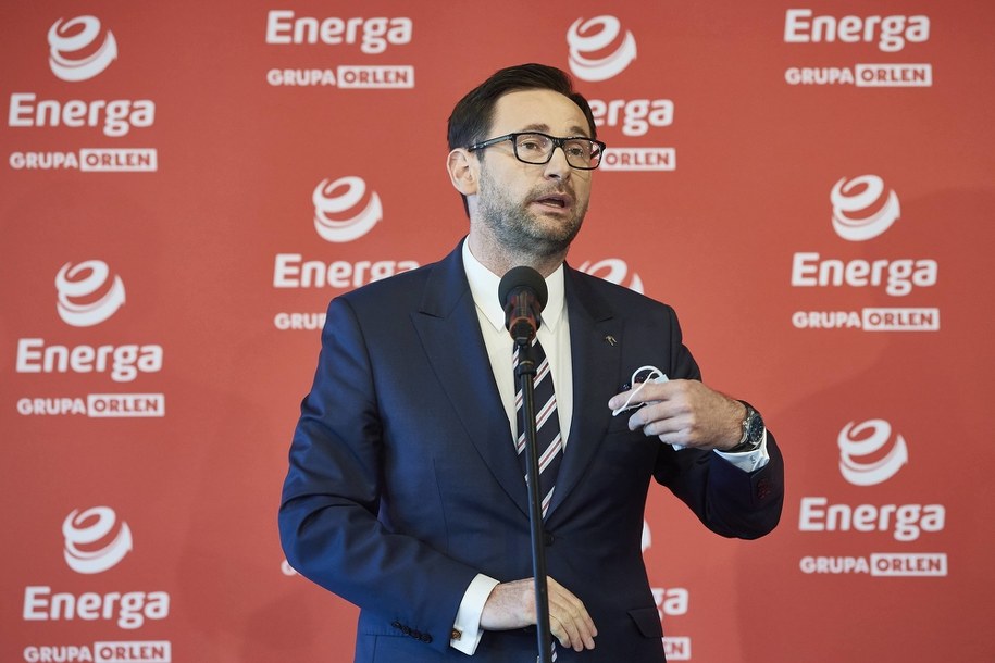 Prezes PKN Orlen Daniel Obajtek / 	Adam Warżawa    /PAP