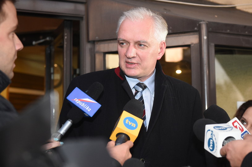 Prezes Polski Razem Jarosław Gowin /Radek Pietruszka /PAP
