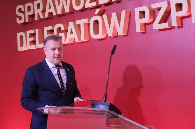 Prezes Polskiego Związku Piłki Nożnej Cezary Kulesza / 	Leszek Szymański    /PAP