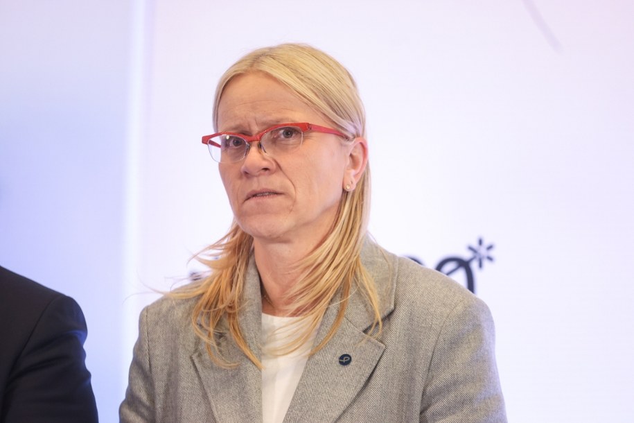 Prezes Polskiej Agencji Żeglugi Powietrznej Magdalena Jaworska-Maćkowiak /Albert Zawada /PAP