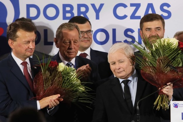 Prezes Prawa i Sprawiedliwości Jarosław Kaczyński podczas konwencji PiS w podwarszawskim Legionowie /Leszek Szymański /PAP