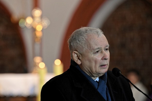 Prezes Prawa i Sprawiedliwości Jarosław Kaczyński / 	Adam Warżawa    /PAP