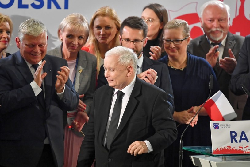 Prezes Prawa i Sprawiedliwości Jarosław Kaczyński / 	Piotr Polak    /PAP