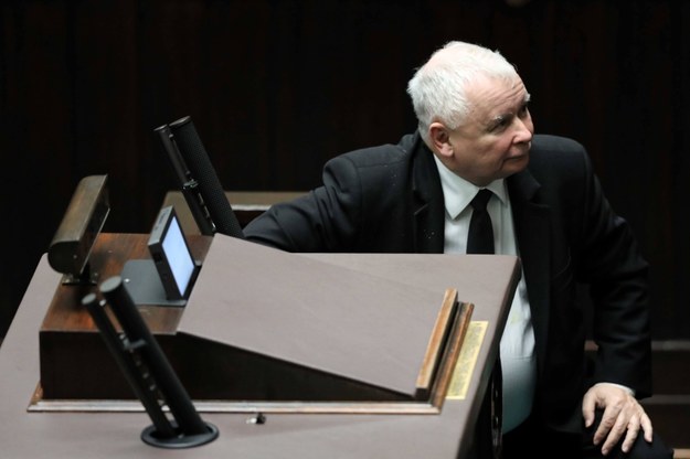 Prezes Prawa i Sprawiedliwości Jarosław Kaczyński /Leszek Szymański /PAP