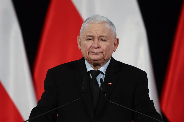 Prezes Prawa i Sprawiedliwości Jarosław Kaczyński /	Łukasz Gągulski /PAP