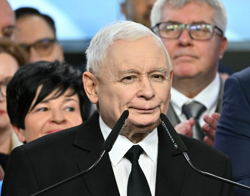 Prezes Prawa i Sprawiedliwości Jarosław Kaczyński /Mateusz Jagielski /East News
