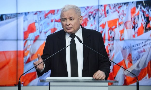 Prezes Prawa i Sprawiedliwości Jarosław Kaczyński /Piotr Nowak /PAP