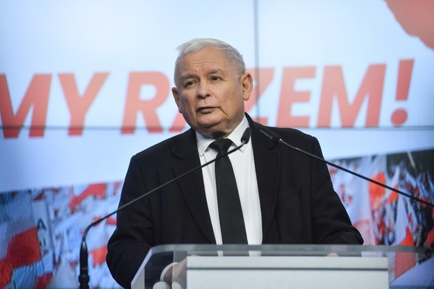 Prezes Prawa i Sprawiedliwości Jarosław Kaczyński /Piotr Nowak