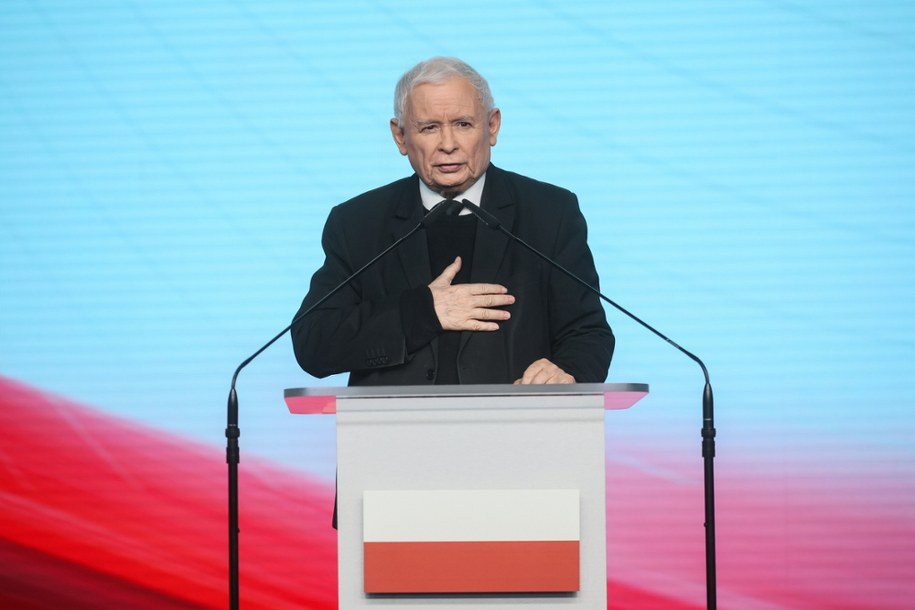 Prezes Prawa i Sprawiedliwości Jarosław Kaczyński. /	Leszek Szymański   /PAP