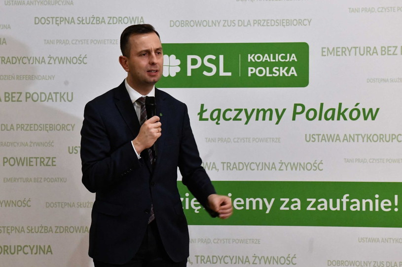 Prezes PSL Władysław Kosiniak-Kamysz /	Grzegorz Michałowski   /PAP