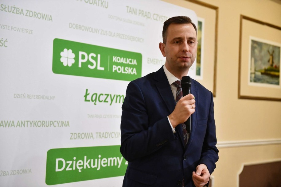 Prezes PSL Władysław Kosiniak-Kamysz /	Grzegorz Michałowski   /PAP