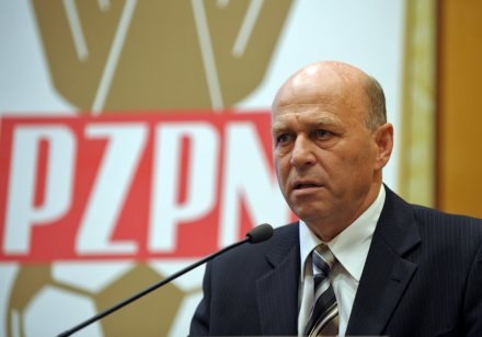 Prezes PZPN Grzegorz Lato. /AFP