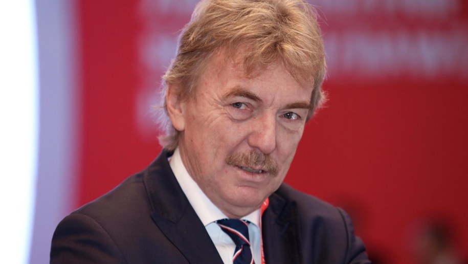 Prezes PZPN Zbigniew Boniek / 	Leszek Szymański    /PAP