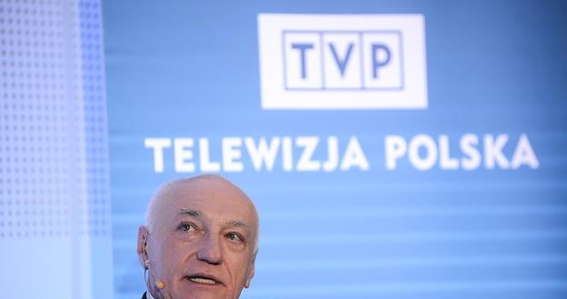 Prezes Telewizji Polskiej Janusz Daszczyński /PAP