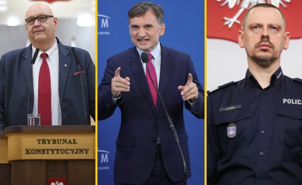 Prezes TK pisze do szefa policji. W tle Zbigniew Ziobro i komisja śledcza