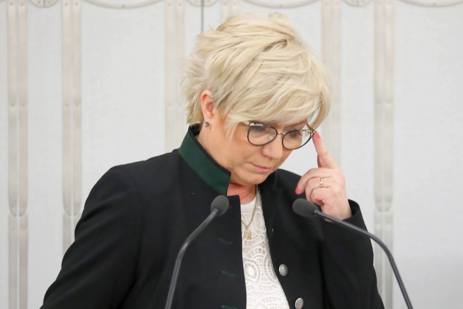 Prezes Trybunału Konstytucyjnego Julia Przyłębska /	Tomasz Gzell   /PAP