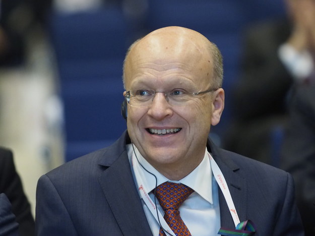 Prezes Trybunału Sprawiedliwości Unii Europejskiej prof. Koen Lenaerts /Michał Szalast /PAP