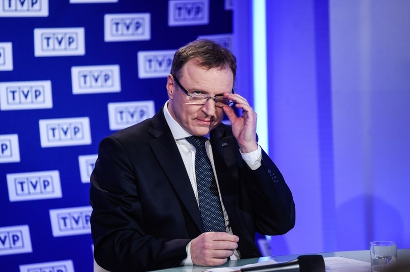 Prezes TVP Jacek Kurski /Agnieszka Sniezko /East News