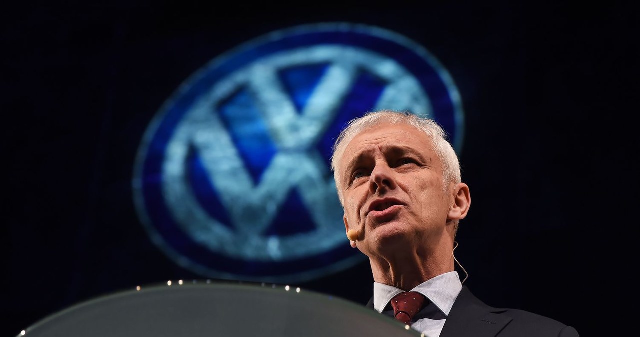 Prezes VW nakleślił drogę, którą pójdzie koncern /AFP