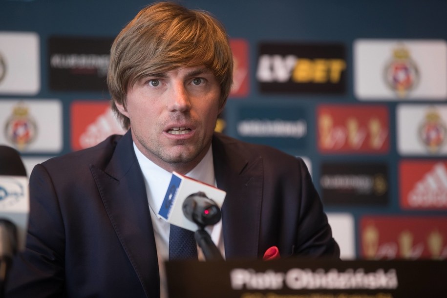 Prezes Wisły Kraków Piotr Obidziński /PAP