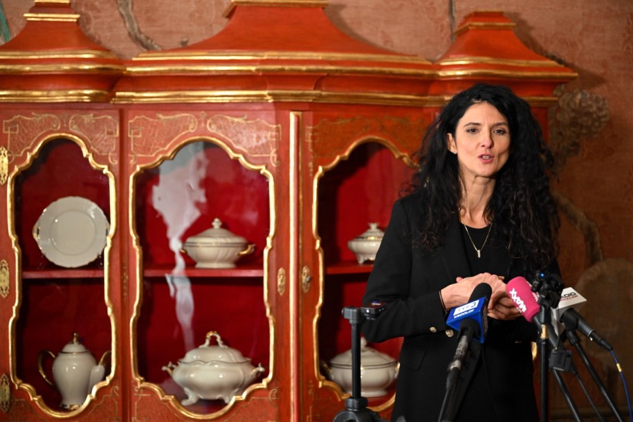 Prezes Zamku Książ Anna Żabska /Maciej Kulczyński /PAP