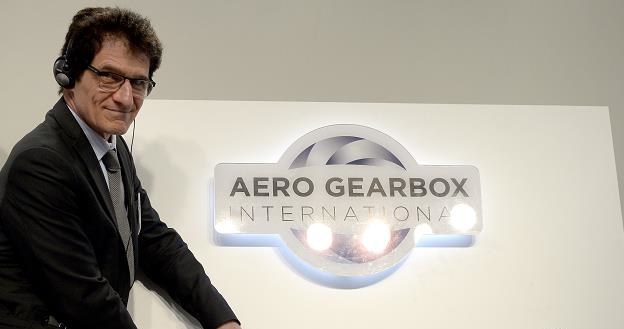 Prezes zarząd Aero Gearbox International Etienne Boissean w Ropczycach /PAP