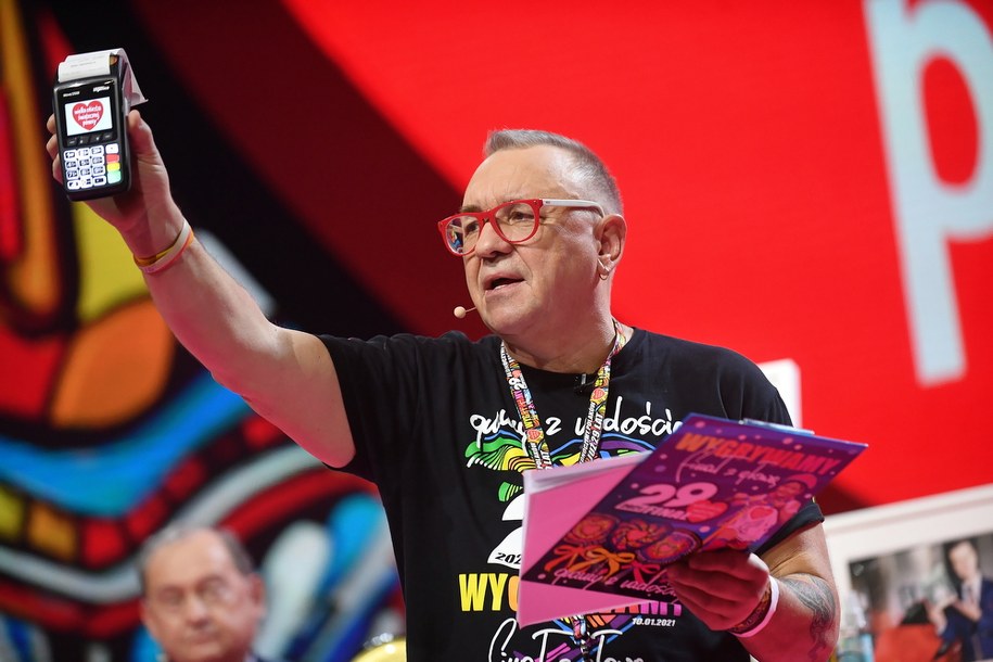 Prezes zarządu Fundacji Wielkiej Orkiestry Świątecznej Pomocy Jerzy Owsiak / 	Marcin Obara  /PAP