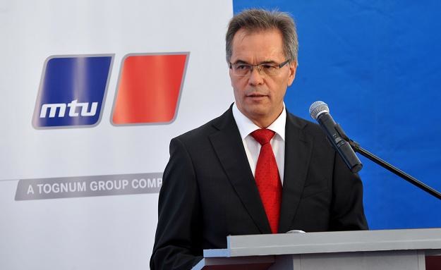 Prezes zarządu MTU Polska Karl Kollmuss /PAP