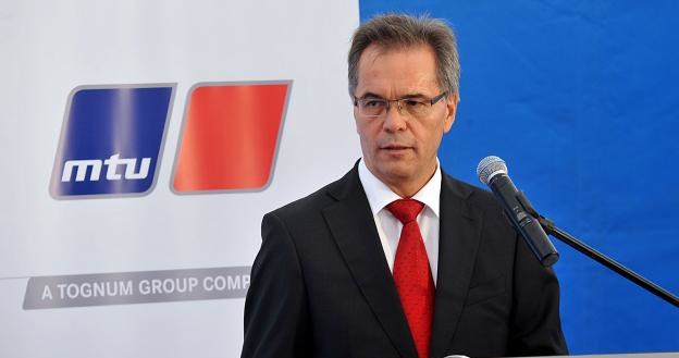 Prezes zarządu MTU Polska Karl Kollmuss /PAP