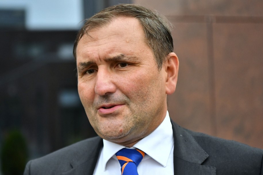 Prezes zarządu spółki GetBack Przemysław Dąbrowski / 	Maciej Kulczyński    /PAP