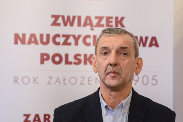 Prezes Związku Nauczycielstwa Polskiego Sławomir Broniarz /PAP/Jakub Kamiński  /PAP