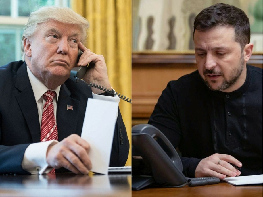 Prezydenci Donald Trump i Wołodymyr Zełenski /NICHOLAS KAMM /AFP/EAST NEWS